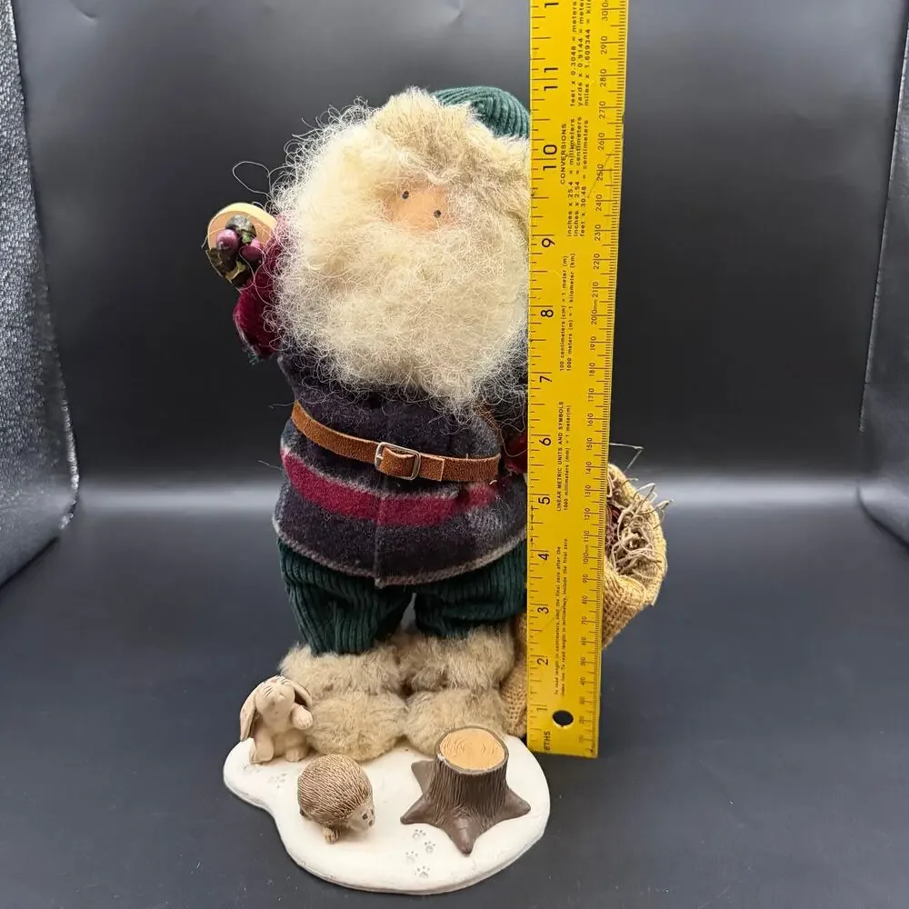 Vintage 1995 Lizzie High Santa St. Nicholas Doll Christmas Rare 10th Anniversary